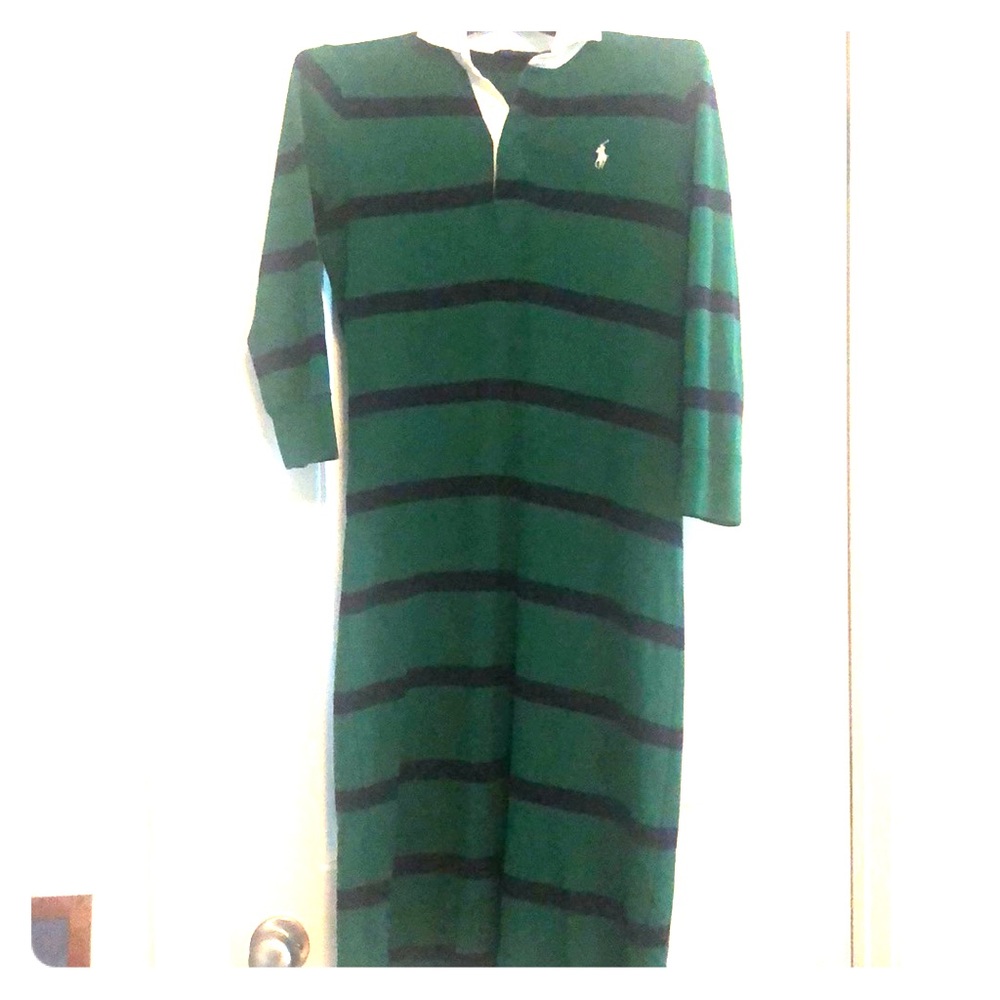 3 quarter sleeve Polo sport dress
